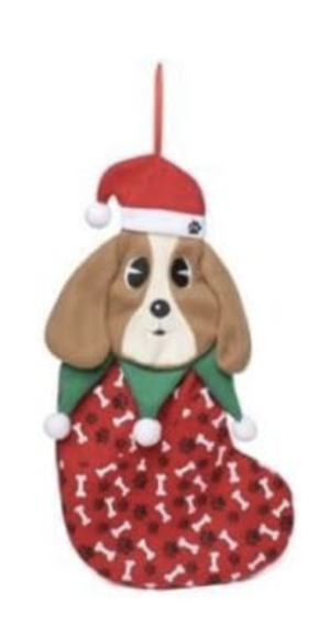 Furry & Fabulous Christmas Dog Stocking